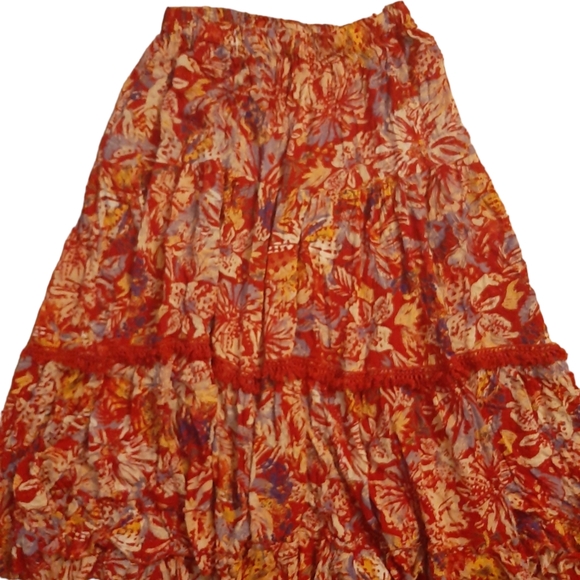 Free People Maxi Skirt Size Large - Picture 3 of 4